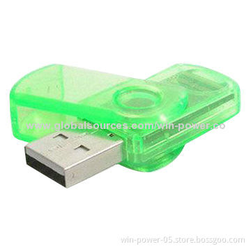 USB Flash Drive, USB2.0/3.0, Full Capacity from 1 to 64GB, Customized Colors and Logos Welcomed